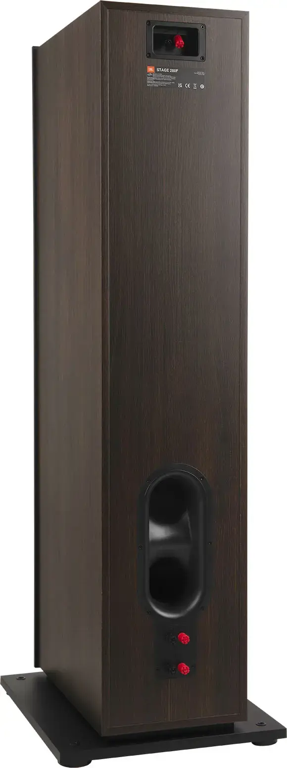 Alt View 14. JBL - Stage2 280F 2.5-Way Dual 8" Floorstanding Loudspeaker - Each - Espresso.