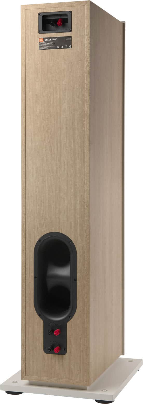 Alt View 13. JBL - Stage2 260F 2.5-Way Dual 6.5-inch (165mm) Floorstanding Loudspeaker - Each - Latte.