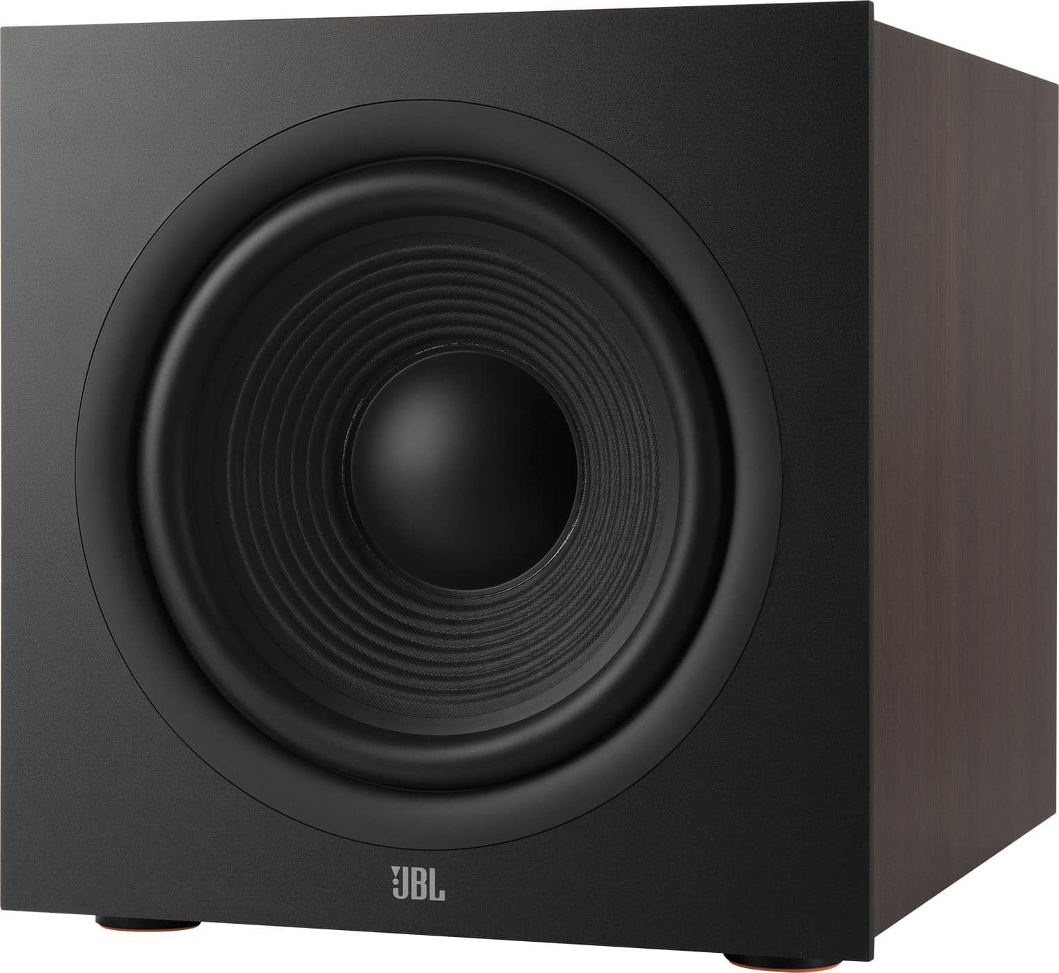 Angle. JBL - Stage 220P 12-Inch Powered Subwoofer - Espresso.