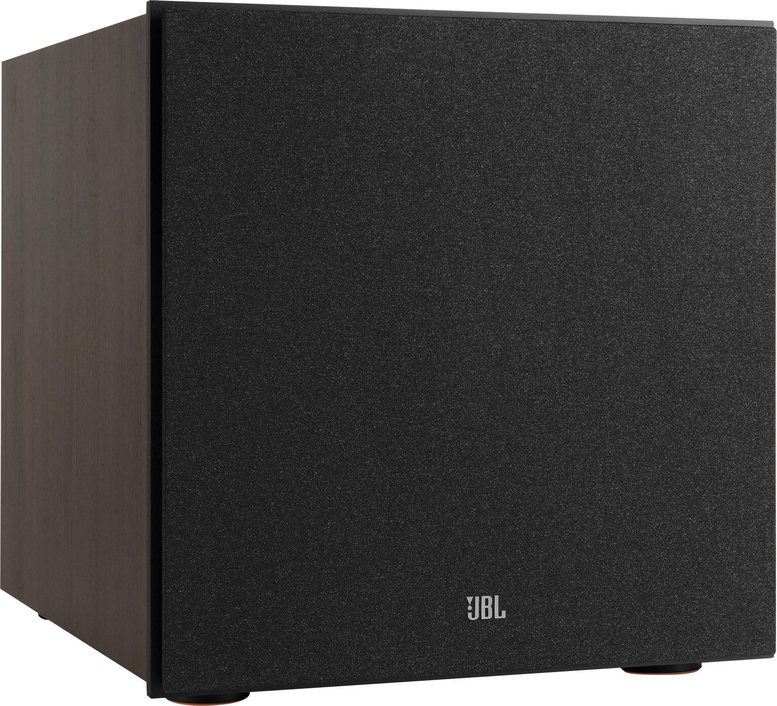 Left. JBL - Stage 220P 12-Inch Powered Subwoofer - Espresso.