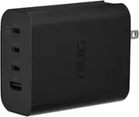ASUS - ROG 140W Charger Dock for ROG Ally (USB-C, USB-A) - Black - Front_Zoom