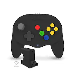 Hyperkin - Admiral - Bluetooth Controller for N64/Nintendo Switch/Nintendo Switch Lite/PC/Mac/Android - Black