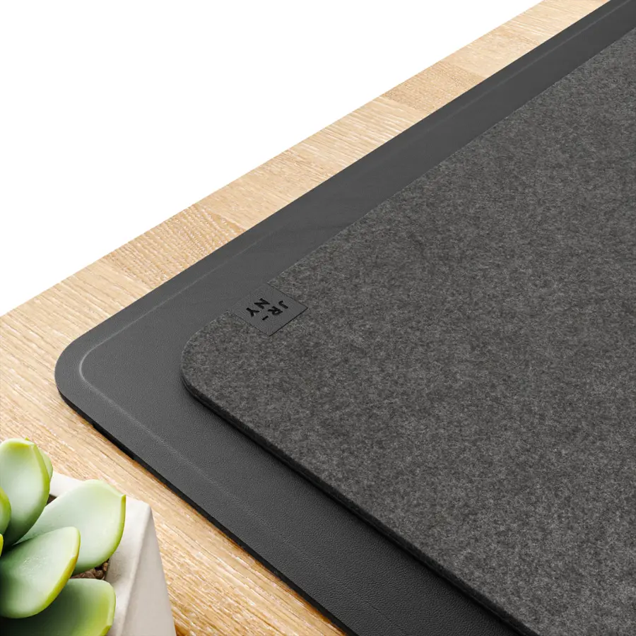 JOURNEY ALTI Wireless Charging Desk Mat Black JWCDMBK - Best Buy