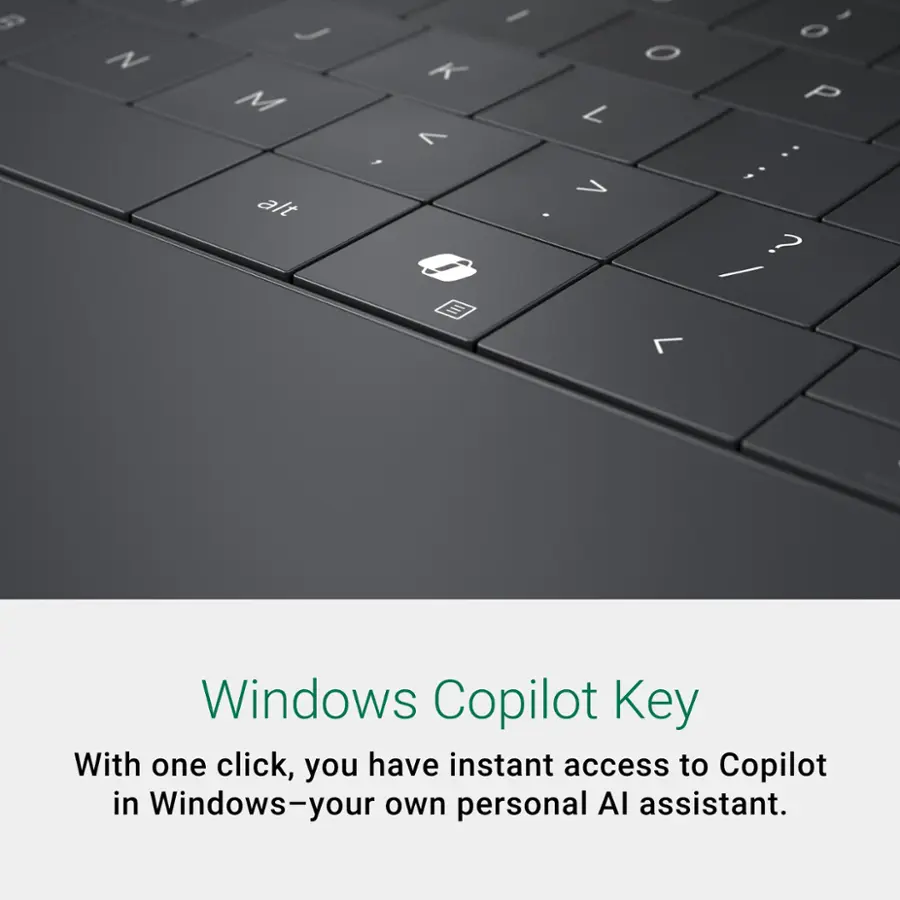 Windows Copilot Key With one click, you have instant access to Copilot in Windows - your own personal AI assistant.