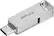 Alt View 18. PNY - 64GB DUO LINK USB 3.2 Type-C Dual Flash Drive - Silver.