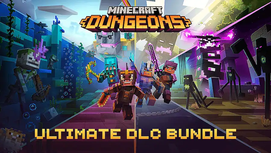 Minecraft Dungeons Ultimate DLC Bundle Nintendo Switch – OLED