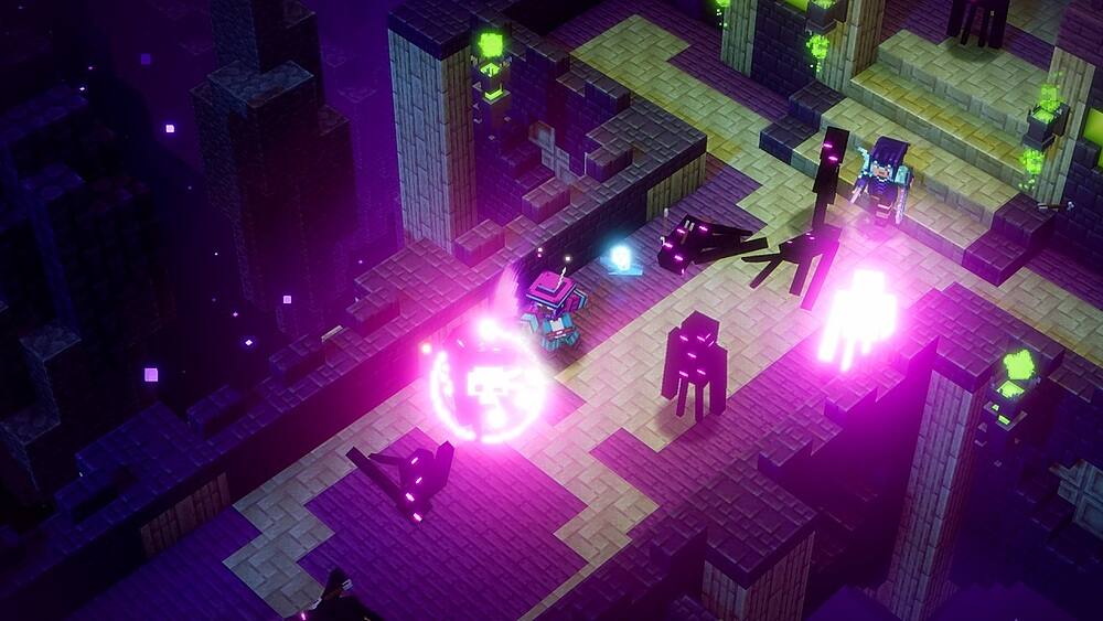Alt View 11. Nintendo - Minecraft Dungeons: Echoing Void.