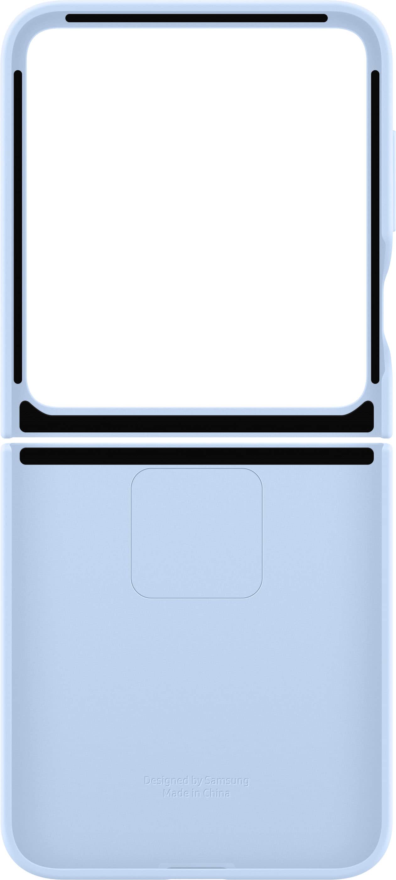 Alt View 14. Samsung - Galaxy Z Flip6 Silicone Case - Blue.