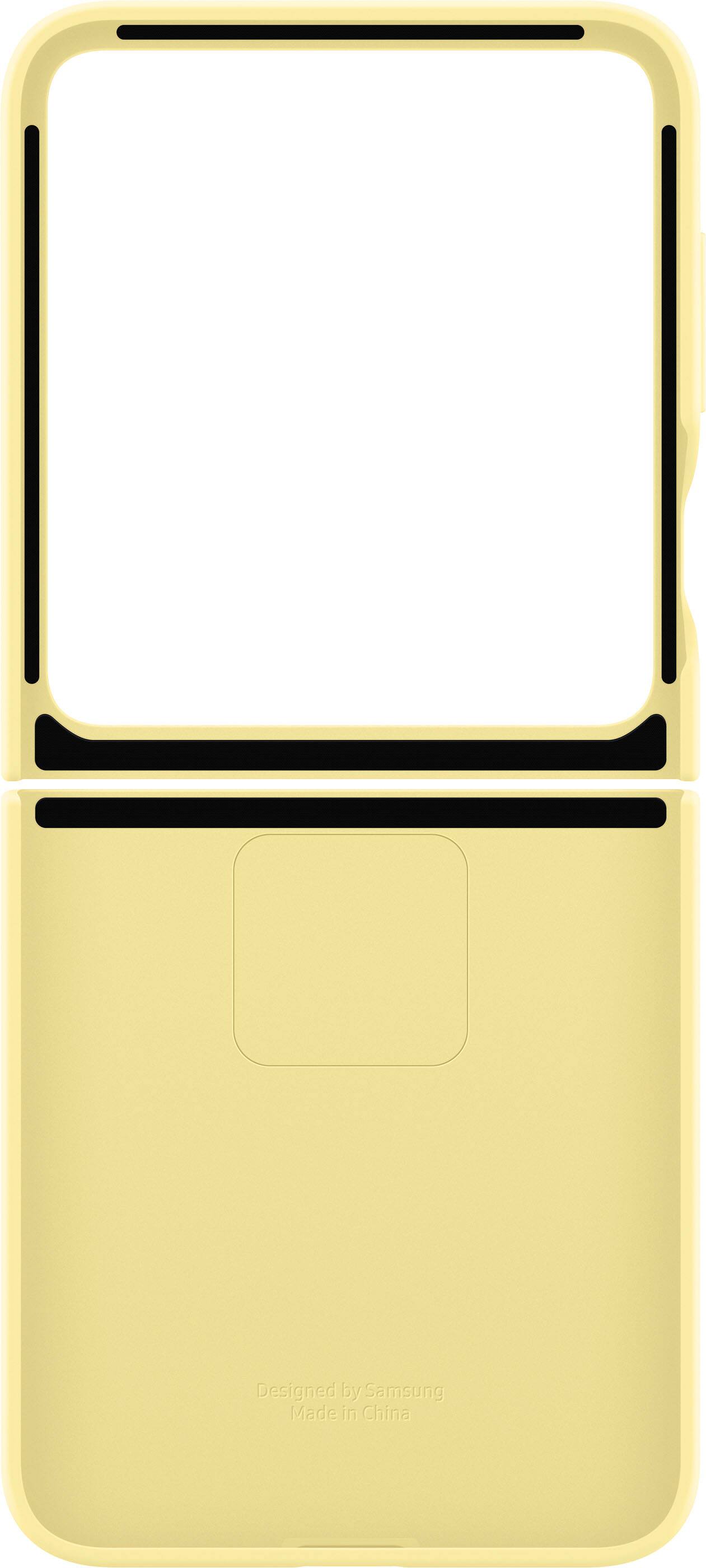 Alt View 14. Samsung - Galaxy Z Flip6 Silicone Case - Yellow.
