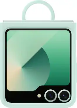 Samsung - Galaxy Z Flip7 FE and Galaxy Z Flip6 Silicone Case - Mint