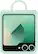 Front. Samsung - Galaxy Z Flip6 Silicone Case - Mint.