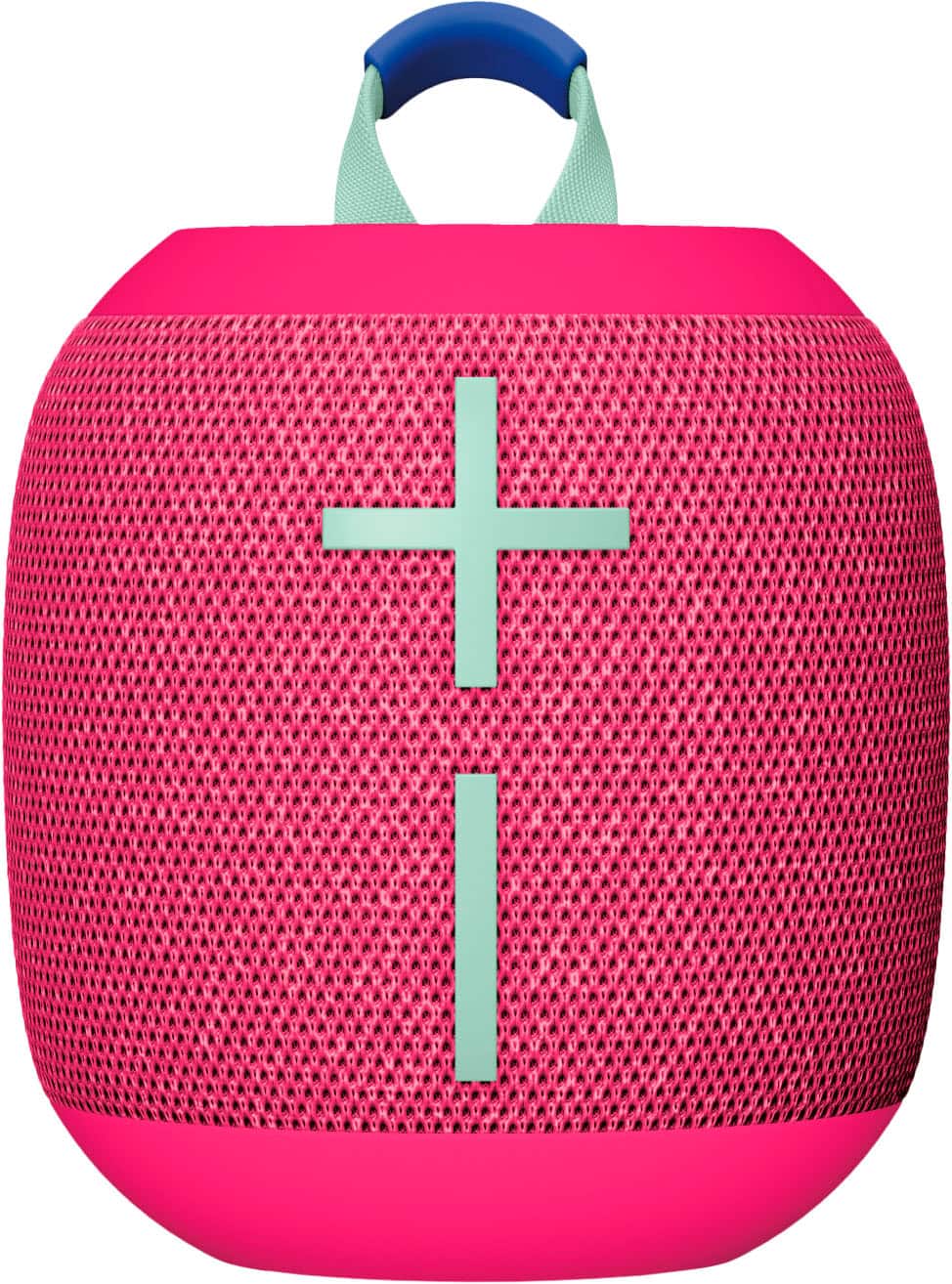 Front. Ultimate Ears - WONDERBOOM 4 Portable Wireless Bluetooth Speaker with Waterproof, Dustproof and Floatable design - Hyper Pink.