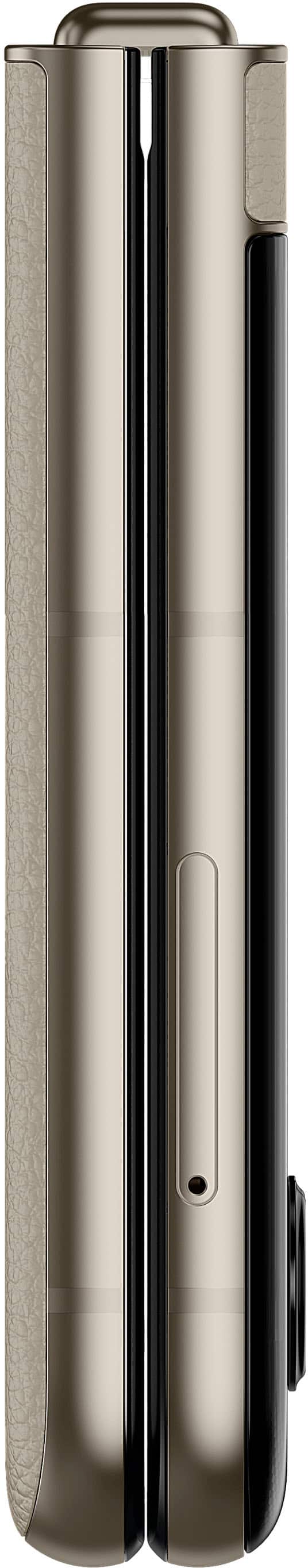 Alt View 21. Motorola - razr 2024 256GB (Unlocked) - Beach Sand.