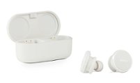 Denon - PerL Pro True Wireless Adaptive Active Noise Cancelling In-Ear Earbuds - White - Front_Zoom