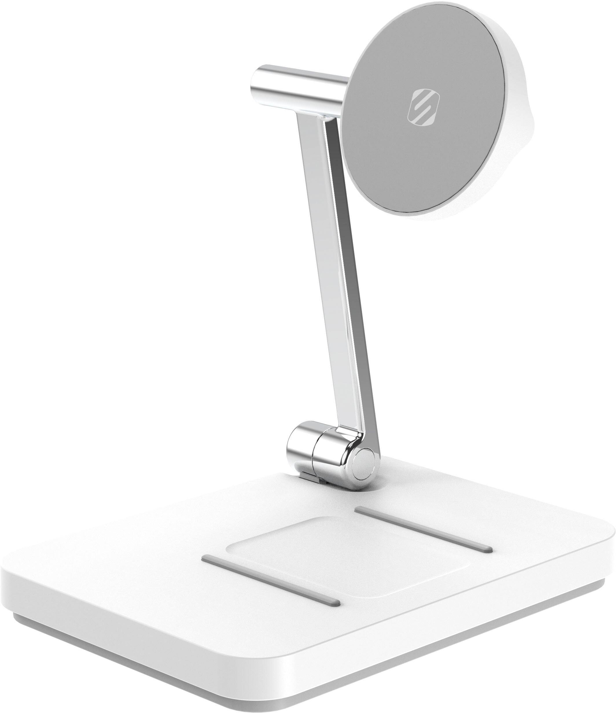Angle. Scosche - MagicMount Base MS for Mobile Phones - White.