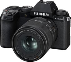 Fujifilm - X-S20 Mirrorless Camera, Black with XF16-50mmF2.8-4.8 R LM WR - Black - Front_Zoom