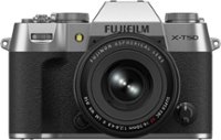 Fujifilm - X-T50 Mirrorless Camera with XF16-50MMF2.8-4.8 R LM WR Lens - Silver - Front_Zoom