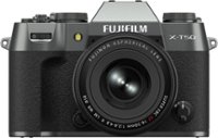 Fujifilm - X-T50 Mirrorless Camera with XF16-50MMF2.8-4.8 R LM WR Lens - Charcoal Silver - Front_Zoom