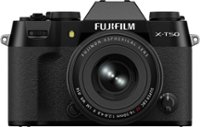 Fujifilm - X-T50 Mirrorless Camera with XF16-50MMF2.8-4.8 R LM WR Lens Kit - Black - Front_Zoom