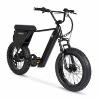 Hyper - Ultra 40. Step Through Ebike w/ up to 20 mile Max Range & 20 mph Max Speed - Black - Front_Zoom