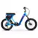 Angle. Hyper - Ultra 40. Step Through Ebike w/ up to 20 mile Max Range & 20 mph Max Speed - Blue.