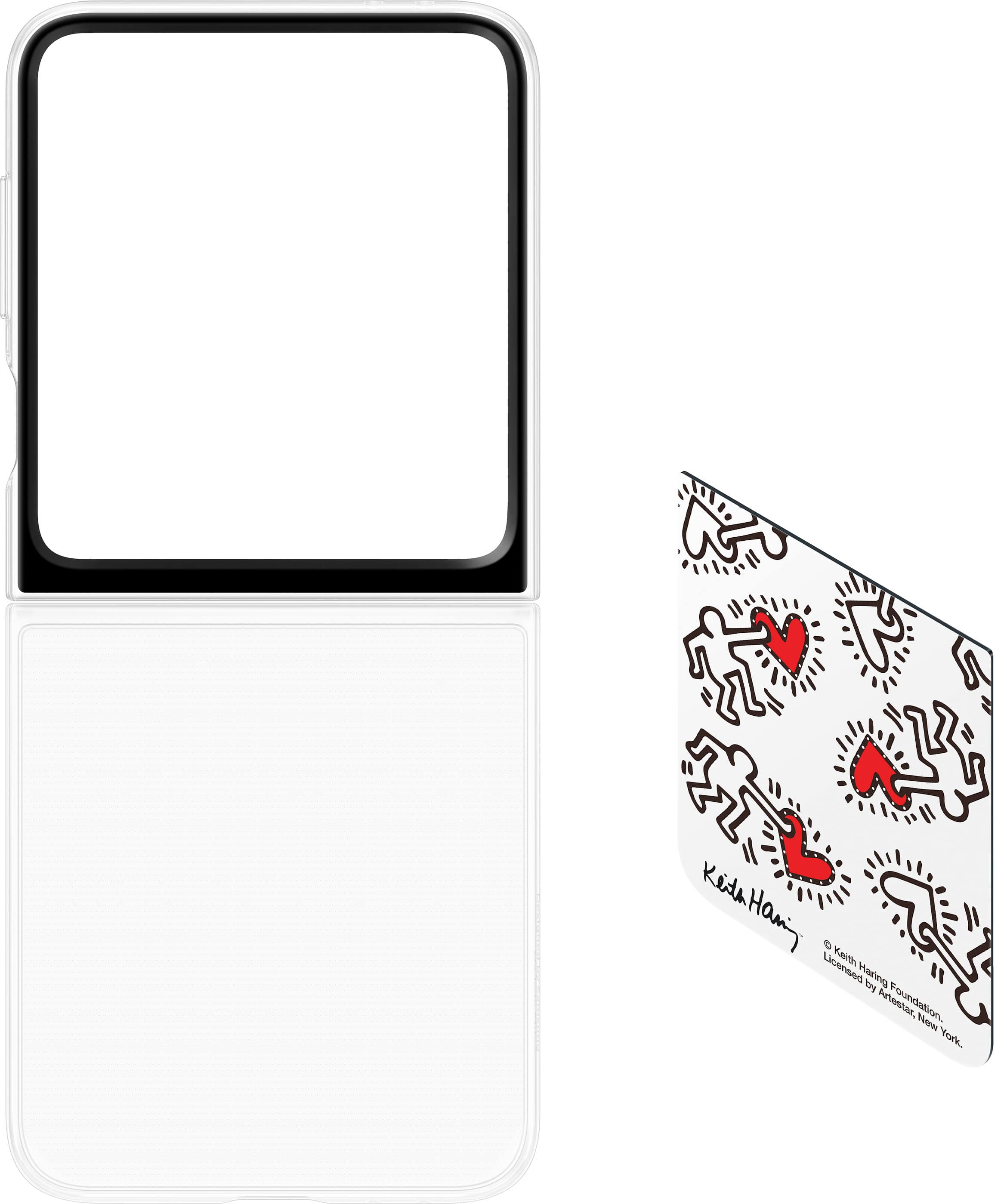 Alt View 15. Samsung - Galaxy Z Flip6 Flipsuit Case - White.