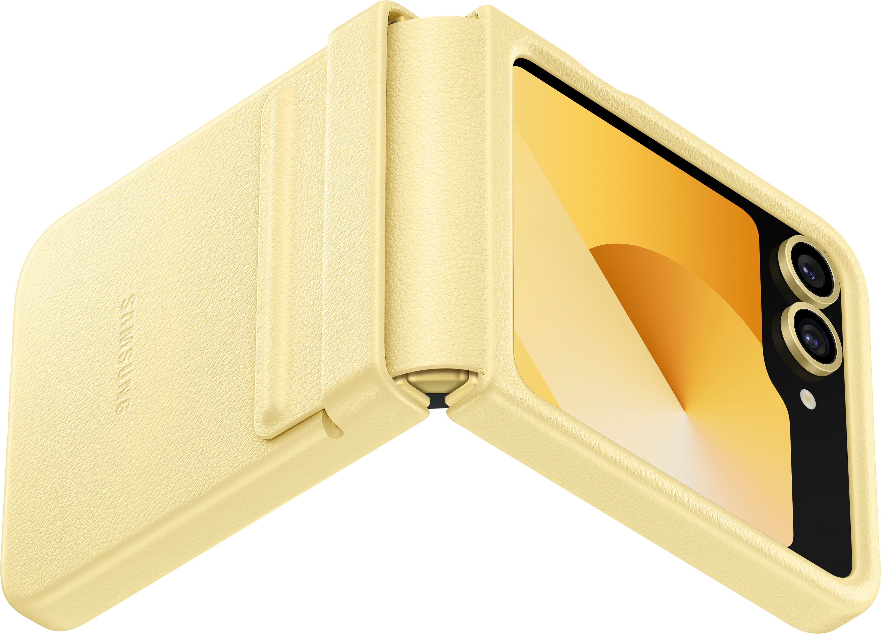 Alt View 13. Samsung - Galaxy Z Flip6 Kindsuit Case - Yellow.
