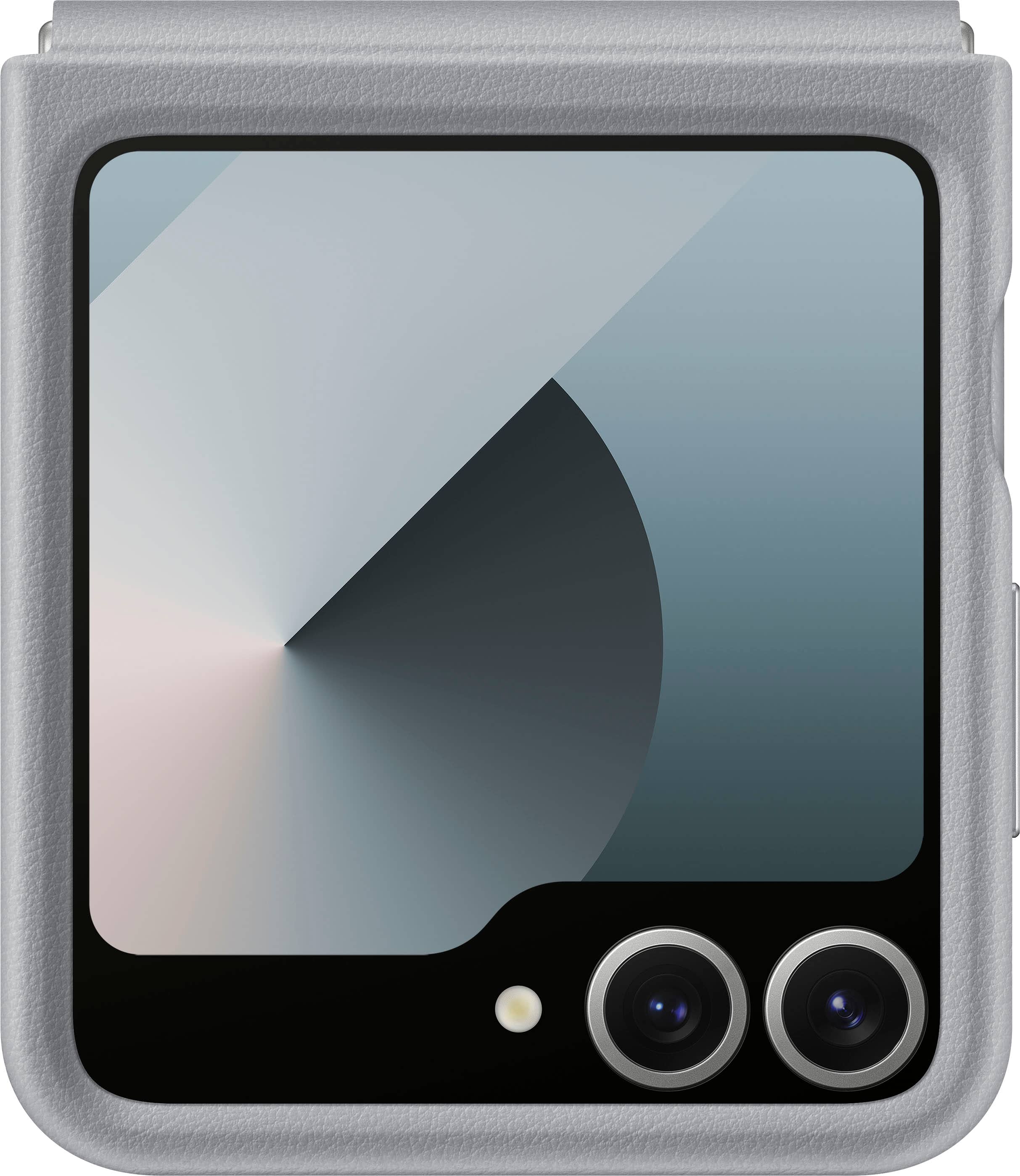 Front. Samsung - Galaxy Z Flip6 Kindsuit Case - Gray.