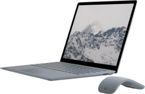 Microsoft - Refurbished Surface Laptop - 13.5" - Intel Core i5 - 4GB Memory - 128GB SSD  - With Mouse (First Generation) - Platinum - Front_Zoom