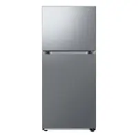 Samsung - 18 Cu. Ft. Top Freezer Smart Refrigerator with All-Around Cooling - Stainless Steel - Front_Zoom