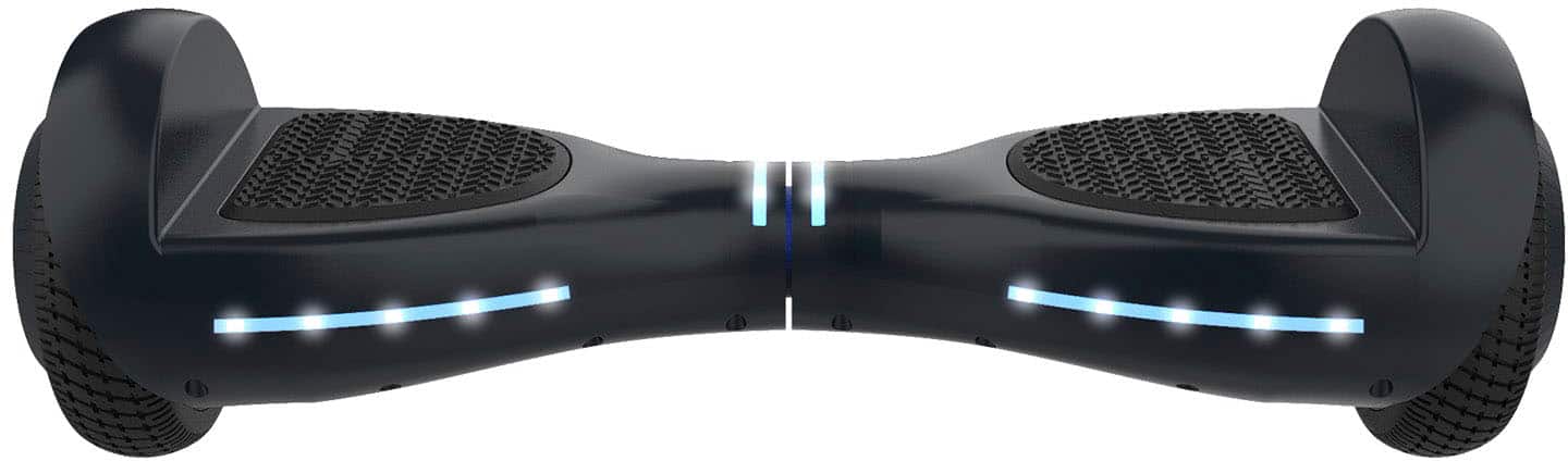 Angle. GoTrax - CJ9 Hoverboard w/3.1 mi Max Rang & 6.2mph Max Speed - Black.