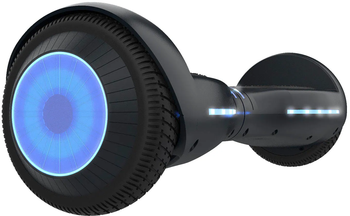 GoTrax - CJ9 Hoverboard w/3.1 mi Max Rang & 6.2mph Max Speed - Black