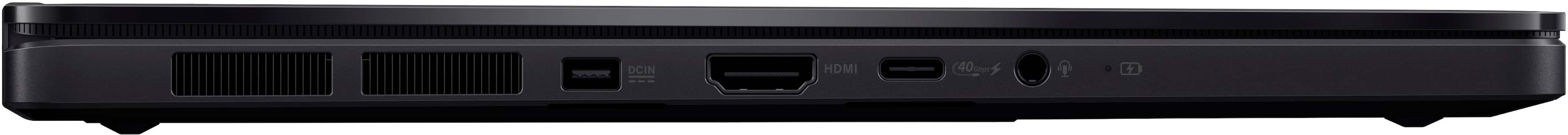 Alt View 18. ASUS - ProArt PX13 13 3K Touch Screen Laptop - AMD Ryzen AI 9 HX 370 - 32GB Memory - NVIDIA GeForce RTX 4050 - 1TB SSD - Nano Black.