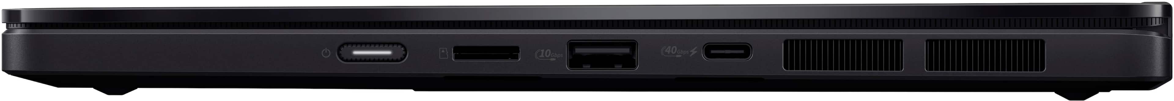 Alt View 19. ASUS - ProArt PX13 13 3K Touch Screen Laptop - AMD Ryzen AI 9 HX 370 - 32GB Memory - NVIDIA GeForce RTX 4050 - 1TB SSD - Nano Black.