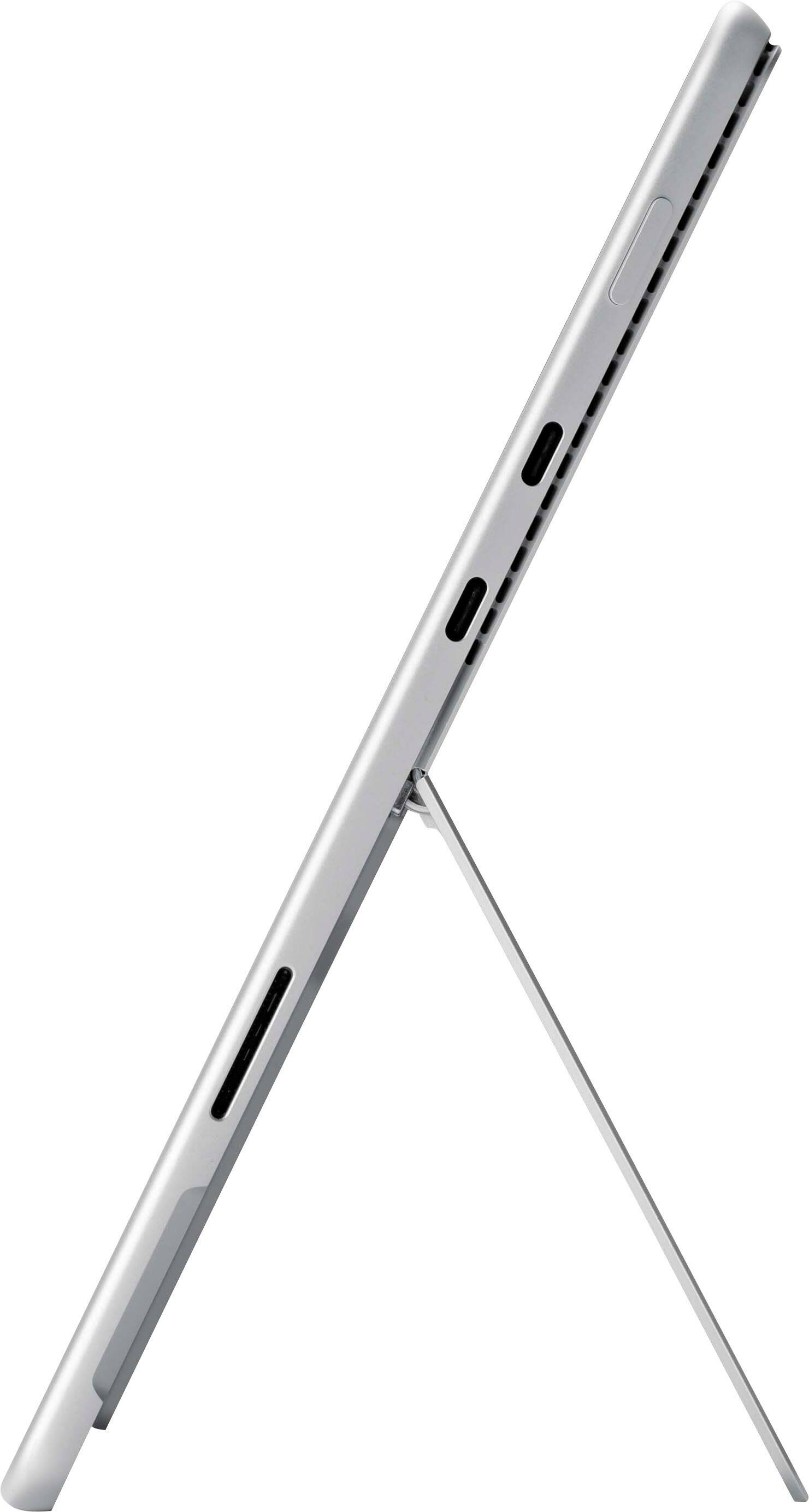 Alt View 13. Microsoft - Geek Squad Certified Refurbished Surface Pro 8 – 13” Touch Screen – Intel Core i5 – 8GB Memory – 128GB SSD – Device Only - Platinum.