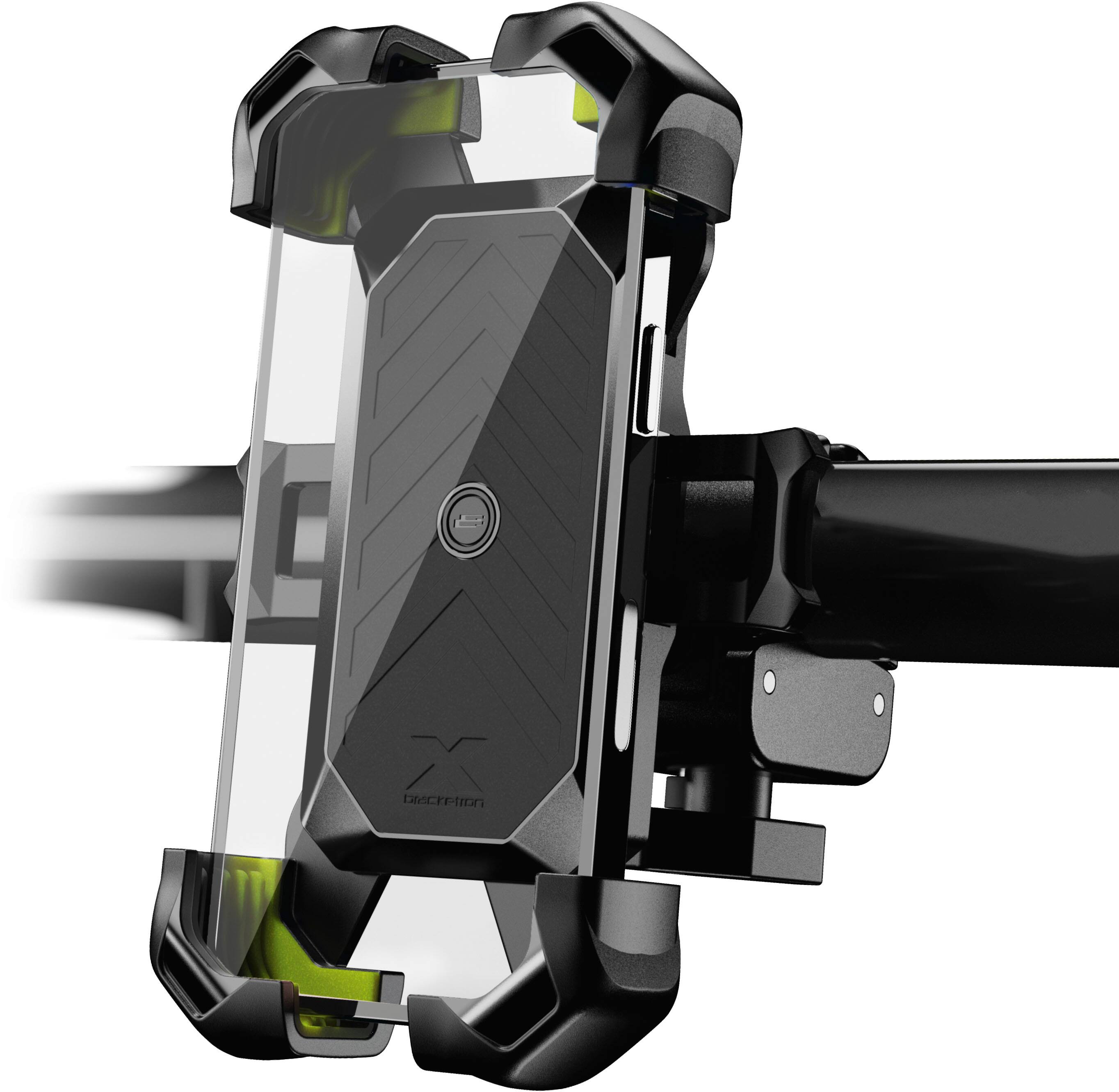 Alt View 12. Bracketron - HD X-Lock Handle Bar Mount for Most Cell Phones - Black.