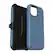 The image features a blue Otterbox case for a cell phone. The case is designed to protect the phone from drops and impacts, and it has a sleek, modern look. The case is made of durable materials and is built to last. The Otterbox case is a popular choice for those who want to keep their phone safe and secure.