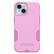 Angle. OtterBox - Commuter MagSafe Case for Apple iPhone 15 / iPhone 14 / iPhone 13 - Run Wildflower.