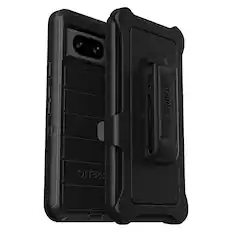 Front. OtterBox - Defender Series Pro Case for Google Pixel 8 - Black.
