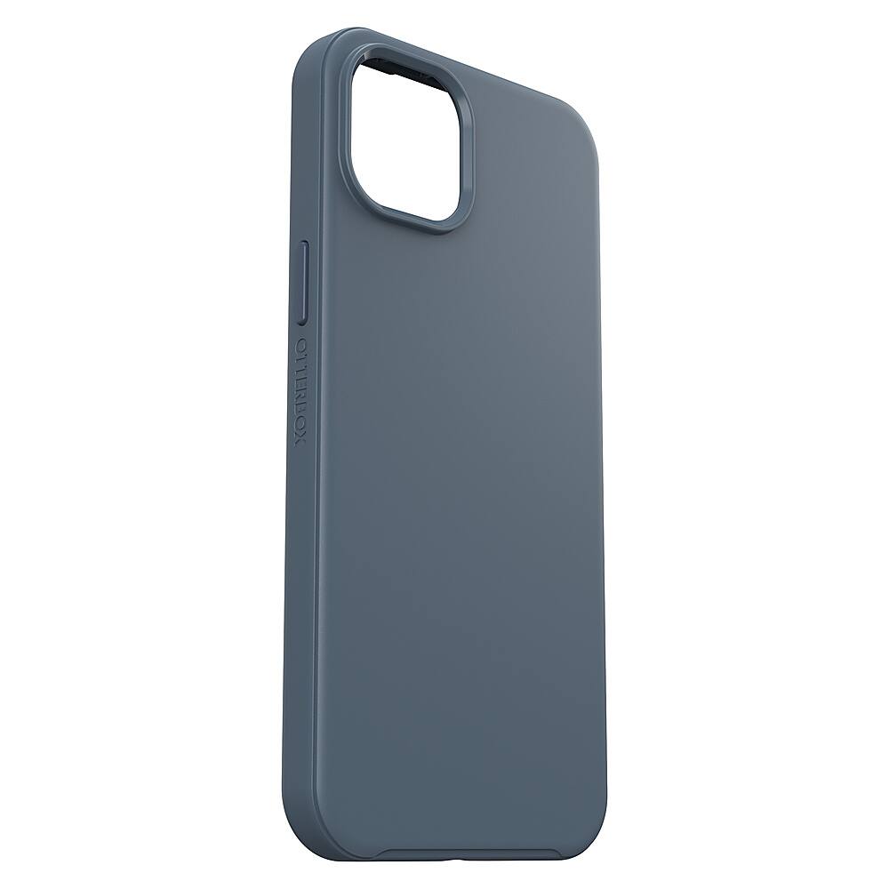 Left. OtterBox - Symmetry for MagSafe Case for Apple iPhone 15 Plus / iPhone 14 Plus - Bluetiful.