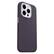 Left. OtterBox - Symmetry Cactus Leather MagSafe Case for Apple iPhone 15 Pro - Plum Luxe.