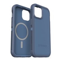 OtterBox - Defender Pro XT MagSafe Case for Apple iPhone 15 / iPhone 14 / iPhone 13 - Baby Blue Jeans - Front_Zoom
