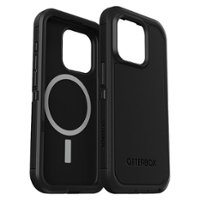 OtterBox - Defender Pro XT MagSafe Case for Apple iPhone 15 Pro - Black - Front_Zoom