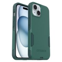 OtterBox - Commuter MagSafe Case for Apple iPhone 15 / iPhone 14 / iPhone 13 - Get Your Greens - Front_Zoom
