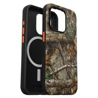 OtterBox - Symmetry for MagSafe Case for Apple iPhone 15 Pro - Realtree Blaze Edge (Camo Graphic) - Front_Zoom