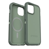 OtterBox - Defender Pro XT MagSafe Case for Apple iPhone 15 / iPhone 14 / iPhone 13 - Emerald Isle - Front_Zoom