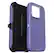 The image showcases a purple Otterbox case for a smartphone. The case is designed to protect the phone from drops and impacts, and it features a black interior. The case is open, revealing the phone inside. The Otterbox case is known for its durability and is a popular choice for phone protection.