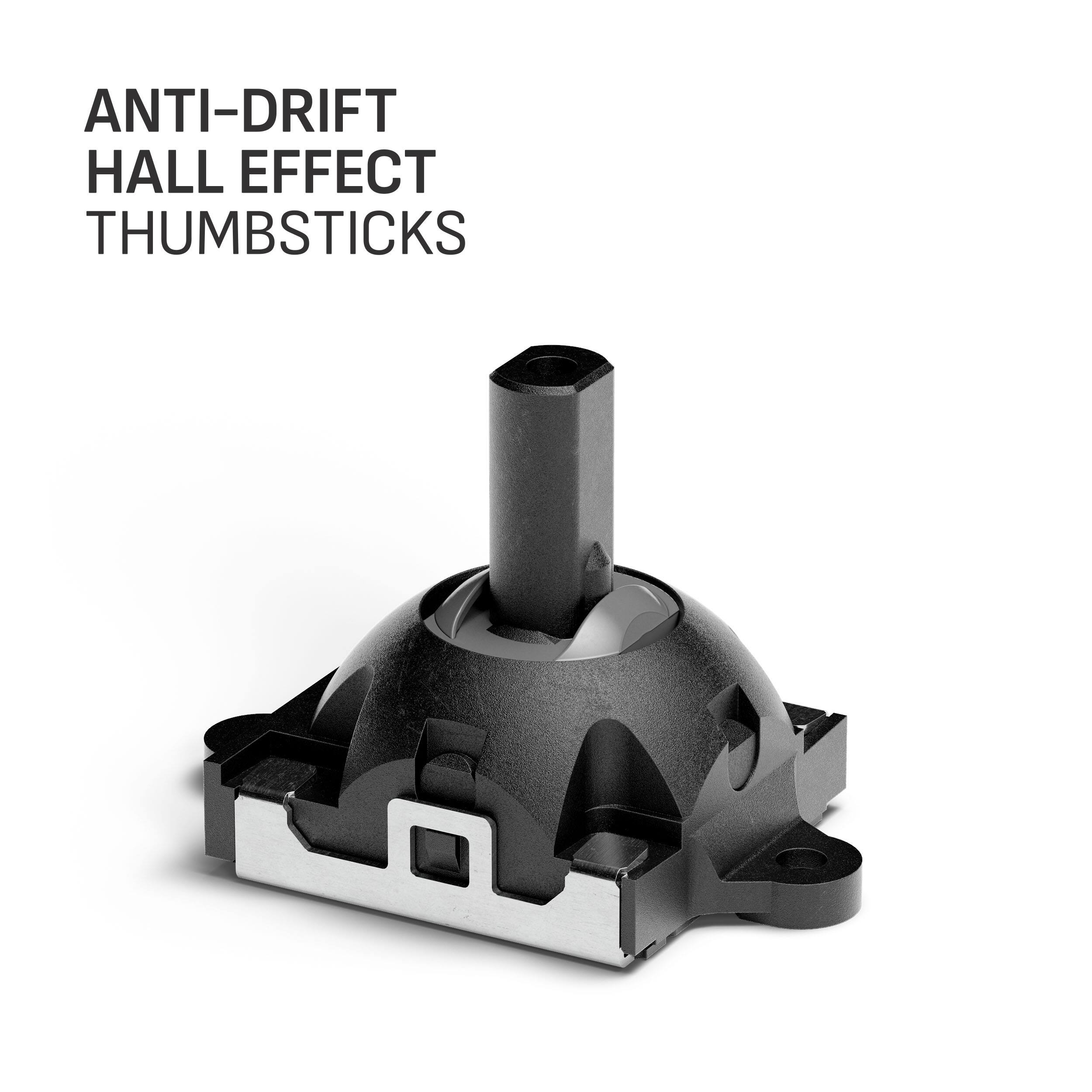 Anti-drift Hall Effect Thumbsticks