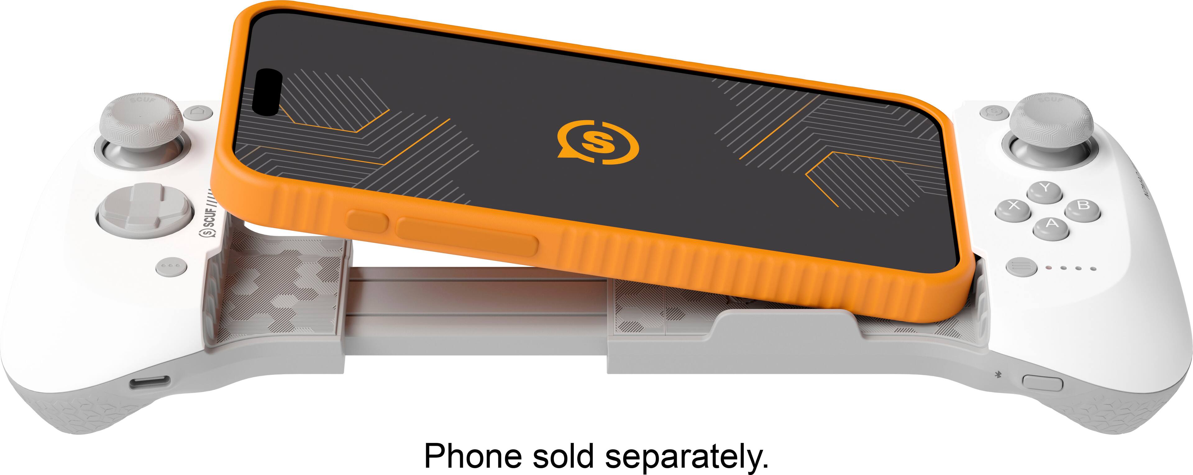 Alt View 18. SCUF - NOMAD Wireless Mobile Gaming Controller for iPhone - White.