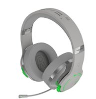 Edifier - G5BT Wireless Gaming Headset with 40 Hour Battery Life, RGB lighting for Xbox X|S, Playstation, Nintendo, Mobile & PC - Gray - Front_Zoom